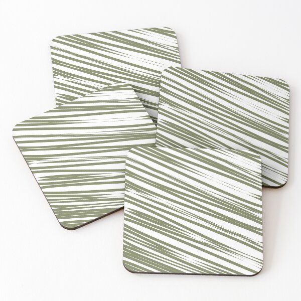 Item preview, Green stripes background designed and sold by flamendes.