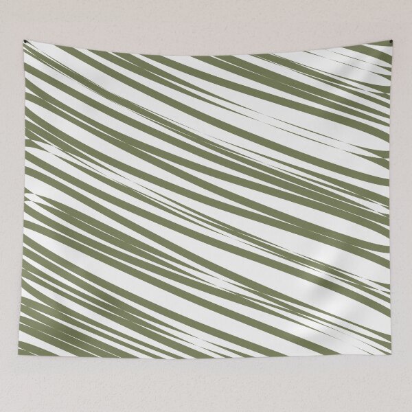 Item preview, Green stripes background designed and sold by flamendes.