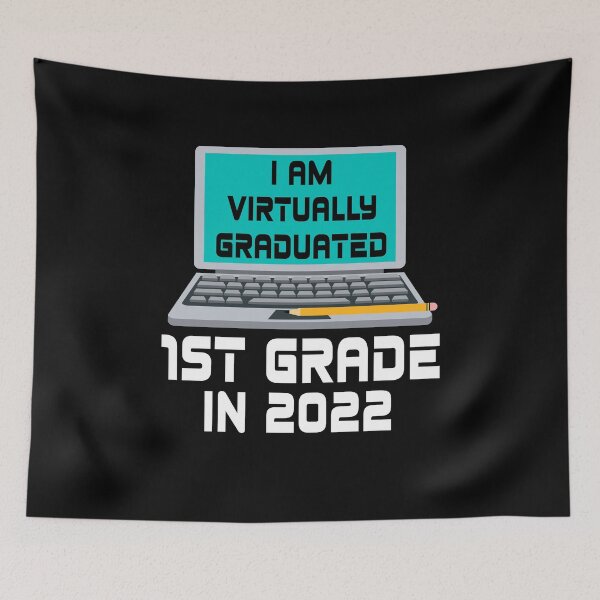 Item preview, Virtually Graduated 1st Grade IN 2022 designed and sold by MagicBoutique.