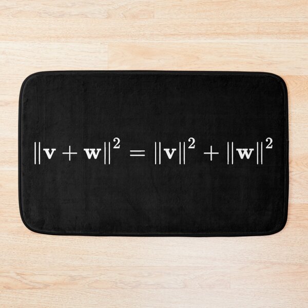 Item preview, Pythagorean theorem in an inner product space dark version designed and sold by NoetherSym.