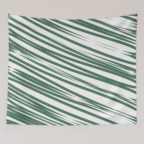 Item preview, Leaf green stripes background designed and sold by flamendes.