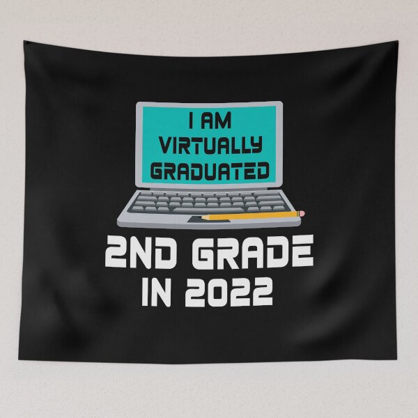 Item preview, I Am Virtually Graduated 2nd Grade IN 2022 designed and sold by MagicBoutique.