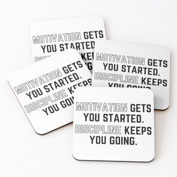 Item preview, Motivation Gets You Started Discipline Keeps You Going 3 designed and sold by KingsManKind.