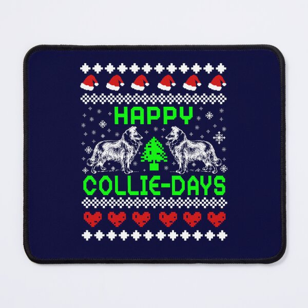 Item preview, Happy Collie Days, Christmas Dog Pattern designed and sold by ACC .