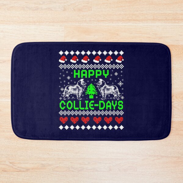 Item preview, Happy Collie Days, Christmas Dog Pattern designed and sold by ACC .