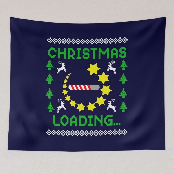 Item preview, Christmas Loading Stars Pattern Christmas Sweater Funny  designed and sold by ACC .