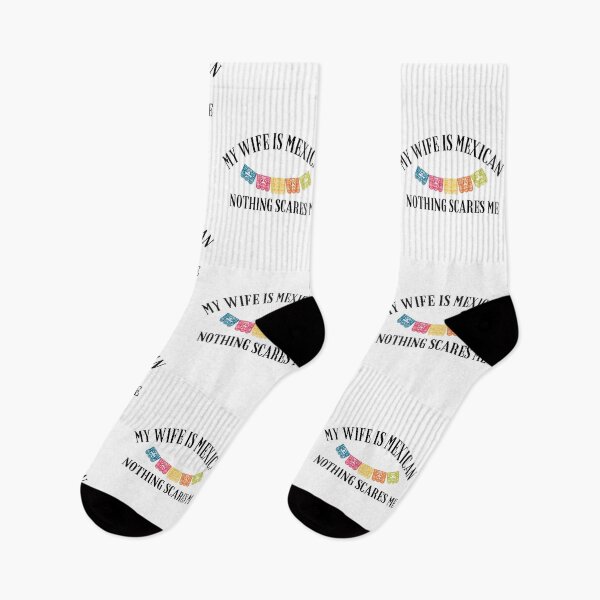 Item preview, My Wife Is Mexican Nothing Scares Me designed and sold by BookOfE.