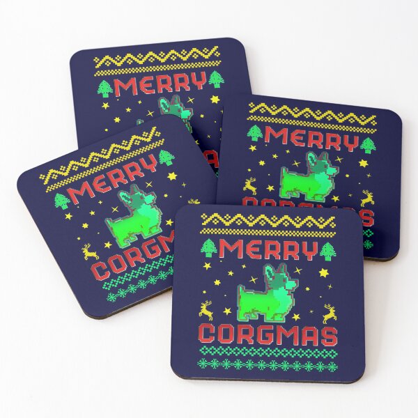 Item preview, Merry Corgmas, Christmas Dog Corgi Pattern designed and sold by ACC .