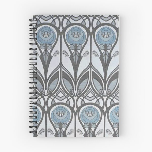 Item preview, Charles Rennie Mackintosh roses,Mackintosh abstract rose, blue, Window designed and sold by Olivia-One.