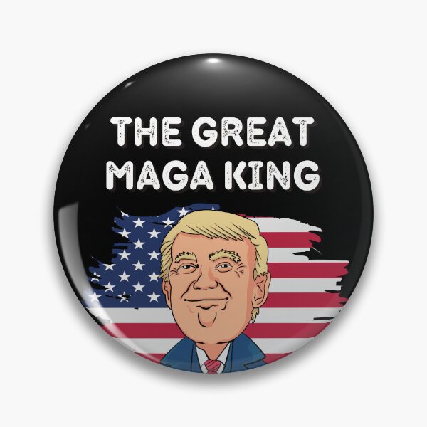 Item preview, The Great MAGA King ULTRA MAGA American Flag designed and sold by wrinkledhippie.