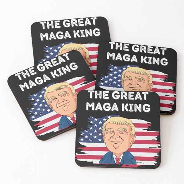 Item preview, The Great MAGA King ULTRA MAGA American Flag designed and sold by wrinkledhippie.