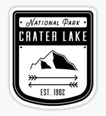 Crater Lake National Park Oregon badge Sticker