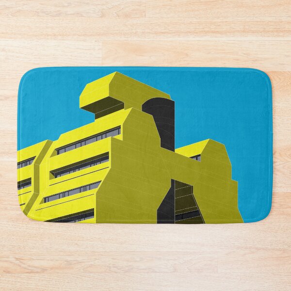 Item preview, National Cooperative Development Corporation, India, Brutalist Print, Print, Artwork, Illustration, Brutalist Architecture, Architecture designed and sold by sketchingarchi.