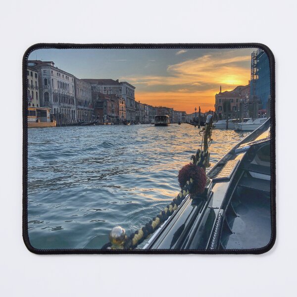 Item preview, Venice Italy sunset gondola view designed and sold by polkadotstshirt.