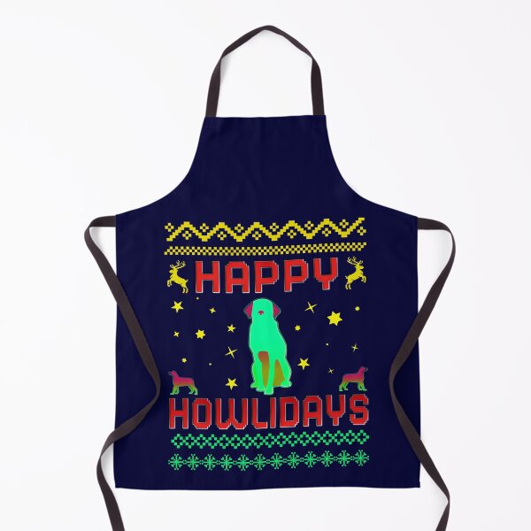 Item preview, Happy Howlidays, Christmas Dog Pattern designed and sold by ACC .
