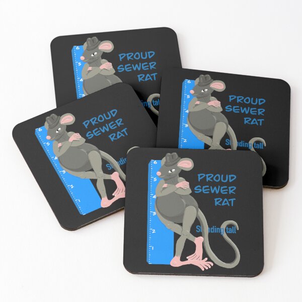 Item preview, Proud Sewer Rat Standing Tall designed and sold by Colour Angel by KV.
