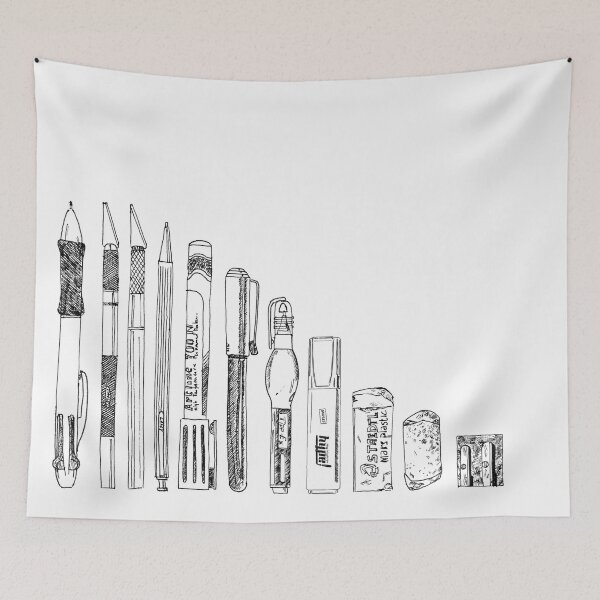 Item preview, Pencil case 1 - Art School designed and sold by Cleobule.