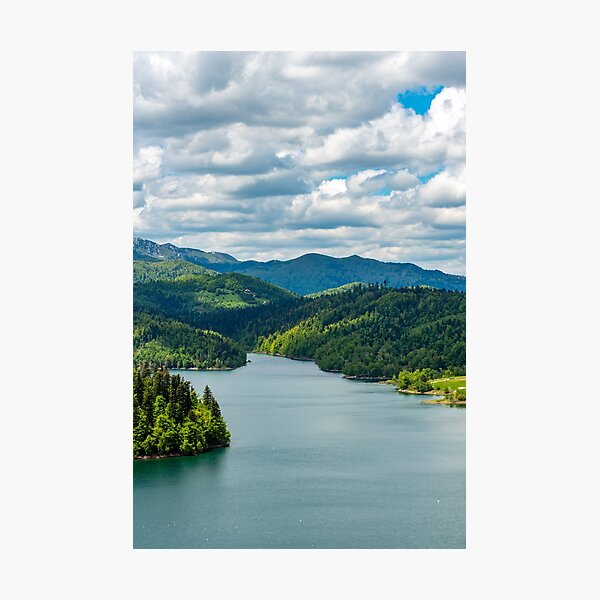 Beautiful Lake In The Woods Photographic Print