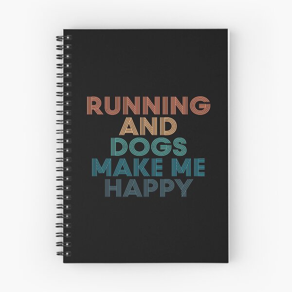 Item preview, Running And Dogs Make Me Happy- Gift for Running & Dogs Fans designed and sold by kindxinn.