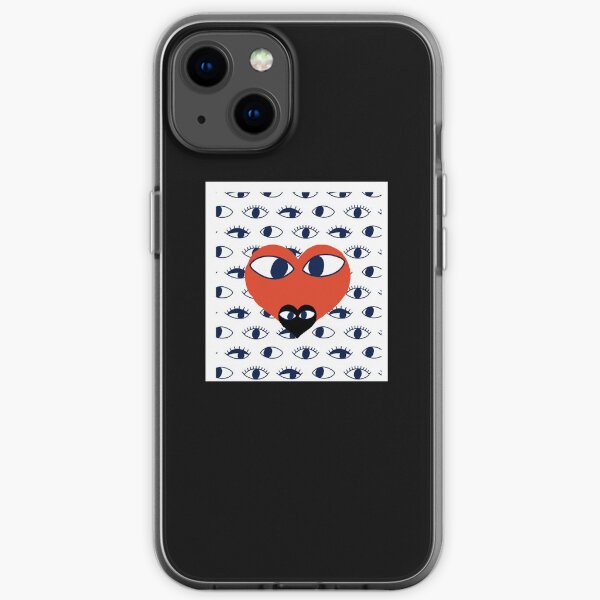 comme des garçons Top duo Coque souple iPhone
