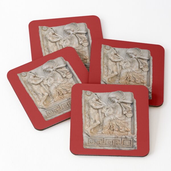 Item preview, Anchises and Aphrodite Relief Sculpture Cut Out designed and sold by taiche.