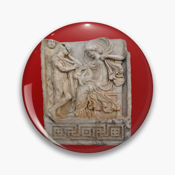 Item preview, Anchises and Aphrodite Relief Sculpture Cut Out designed and sold by taiche.
