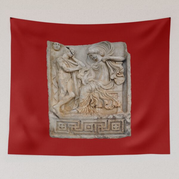 Item preview, Anchises and Aphrodite Relief Sculpture Cut Out designed and sold by taiche.