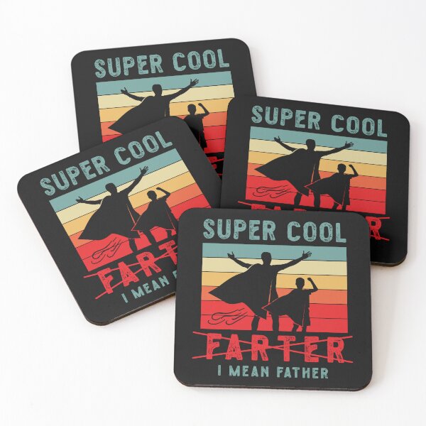 Item preview, Super cool Farter i mean father funny fathers day designed and sold by wewmeprints.
