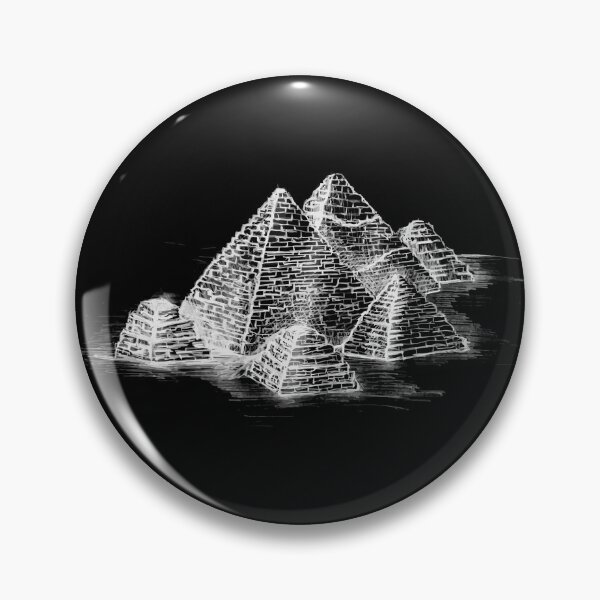 Item preview, Hand Drawing Pyramids - Egypt pyramids designed and sold by CivilizActions.