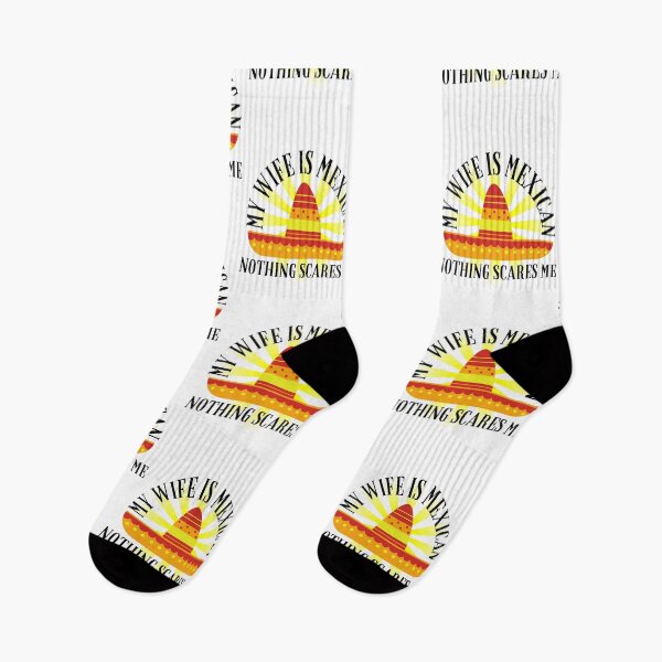 Item preview, My Wife Is Mexican Nothing Scares Me designed and sold by BookOfE.