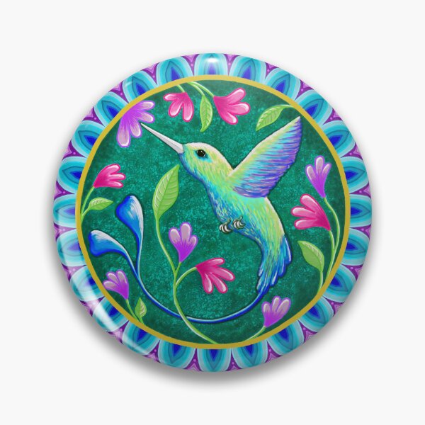 Item preview, Beautiful Hummingbird Mandala designed and sold by Soozie Wray.