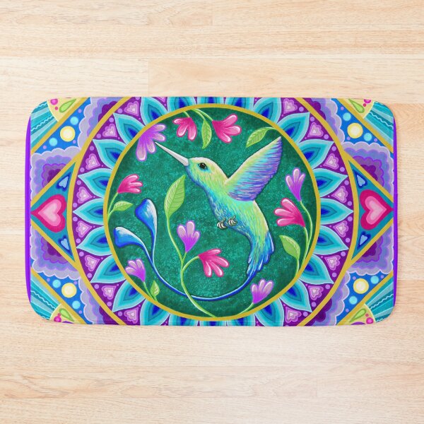 Item preview, Beautiful Hummingbird Mandala designed and sold by Soozie Wray.