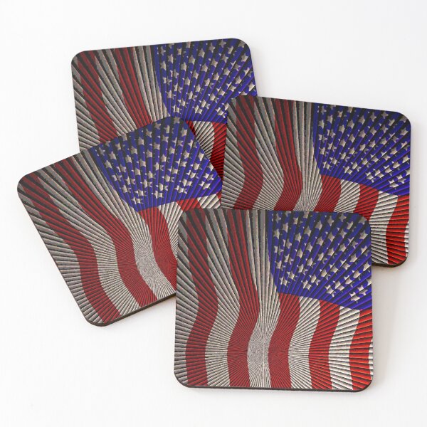 Item preview, Radical US Flag designed and sold by TJDraws.