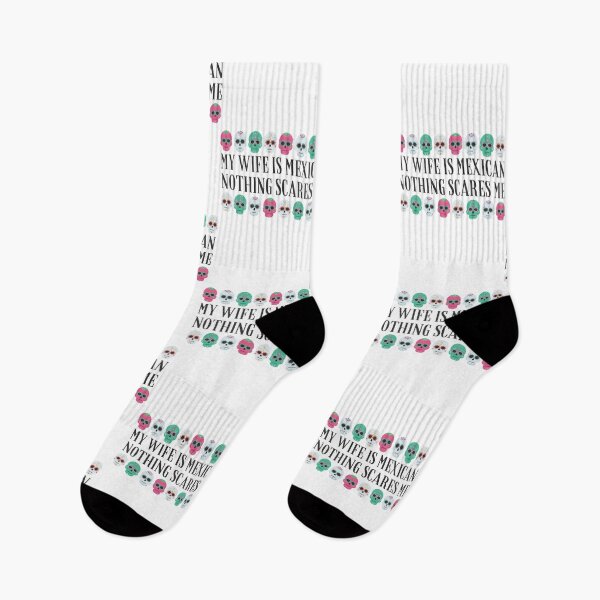 Item preview, My Wife Is Mexican Nothing Scares Me designed and sold by BookOfE.
