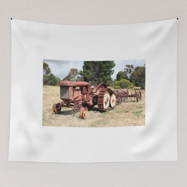Item preview, Old rusty tractor in the country designed and sold by FranWest.