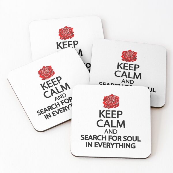 Item preview, Keep calm and search for soul in everything designed and sold by Colorfulandfun.