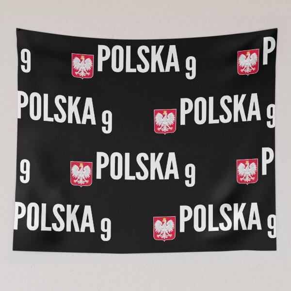 Item preview, Team Poland Number Nine 9 Jersey Style Polish Suppor designed and sold by Grady Janet.