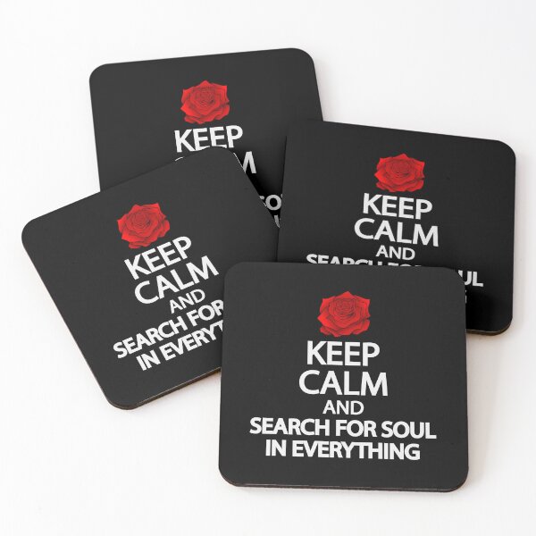Item preview, Keep calm and search for soul in everything designed and sold by Colorfulandfun.
