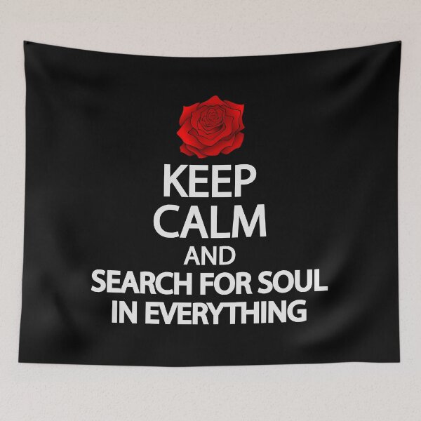 Item preview, Keep calm and search for soul in everything designed and sold by Colorfulandfun.