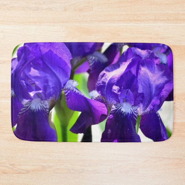 Item preview, Purple Irises Iris Flower  designed and sold by mwagie.