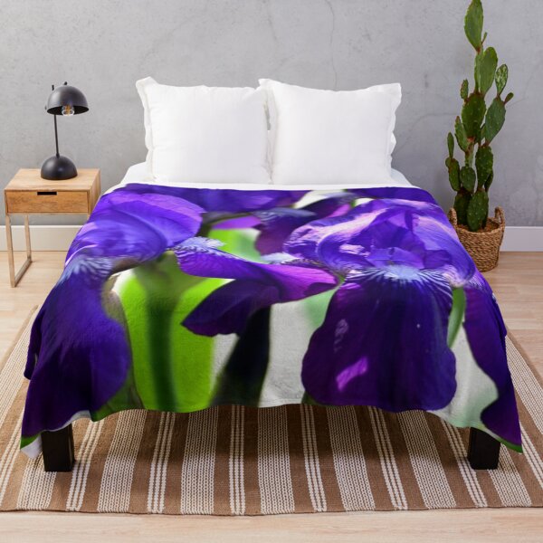 Item preview, Purple Irises Iris Flower designed and sold by mwagie.