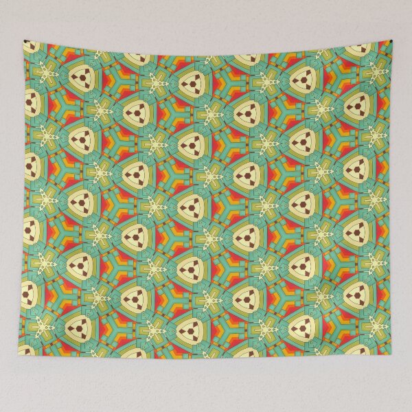 Item preview, Modern textile design from the Caribbean designed and sold by Sergey Ovchinnikov.