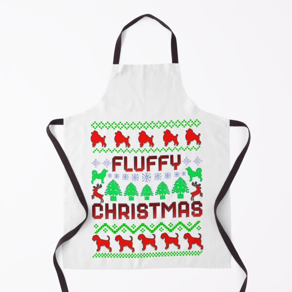 Item preview, Fluffy Christmas, Christmas Dog Pattern designed and sold by ACC .