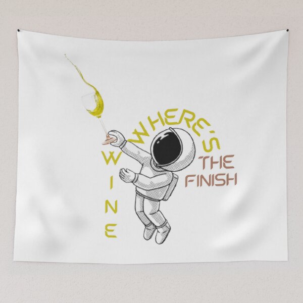 Item preview, Where's The Finish Wine designed and sold by Hammy97.
