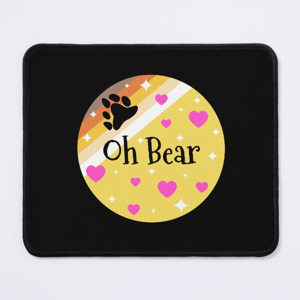 Item preview, Oh Bear - LGBT Gay Bear Pride Flag designed and sold by CamSkot.