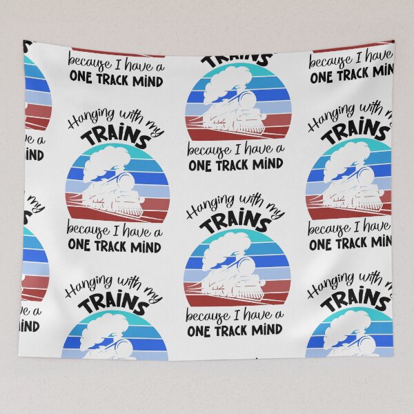 Item preview, Hanging With My Trains, Train Conductor designed and sold by SportyDogShop.