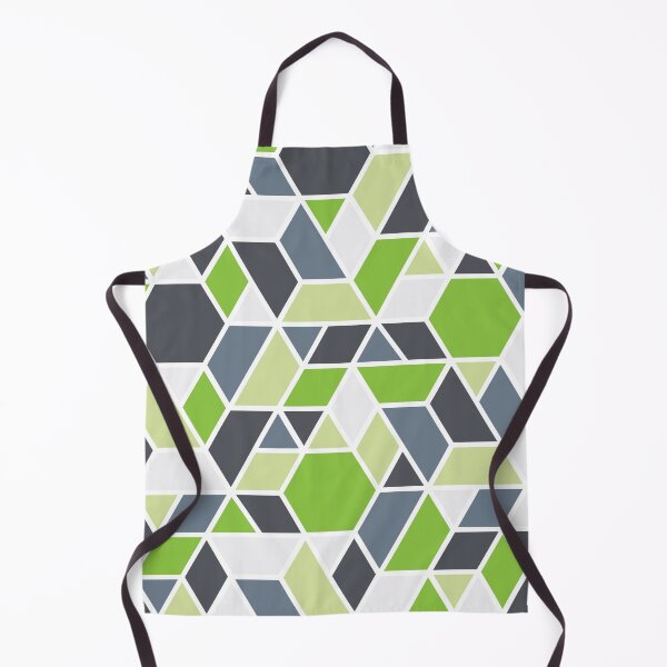Item preview, Abstract Geo - Green & Grey designed and sold by Blue-Banana.