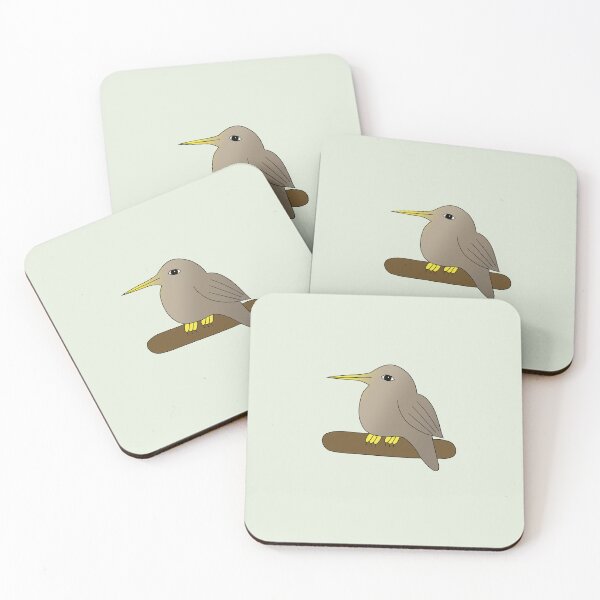 Item preview, sitting bird designed and sold by SketchZeit.