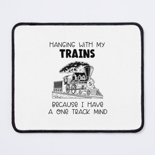 Item preview, Hanging With My Trains, Train Conductor designed and sold by SportyDogShop.
