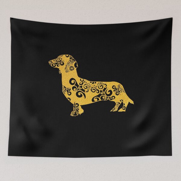 Artikelvorschau, Dachshund dackel Hund Dog Papercut Mandala Kunst entworfen und verkauft von hign.